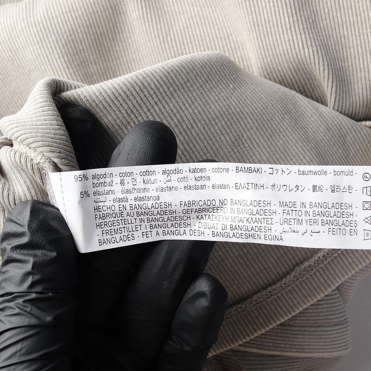 (새상품)[S]자라 베이지 하프넥 긴팔 골지 코튼 롱 원피스--6