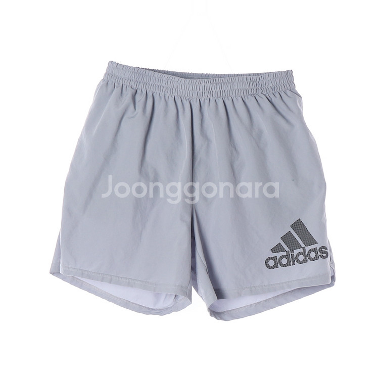 [XL]아디다스 삼선 라벤더 밴딩 러닝 쇼츠 반바지 스웨트팬츠--0