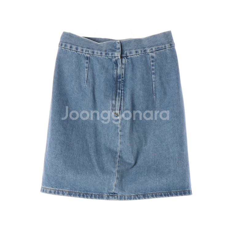 [S]앤아더스토리즈 미디 청치마 데님스커트--0