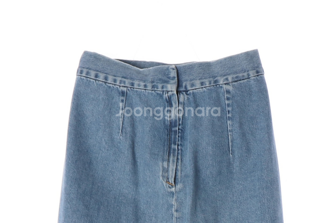 [S]앤아더스토리즈 미디 청치마 데님스커트--1