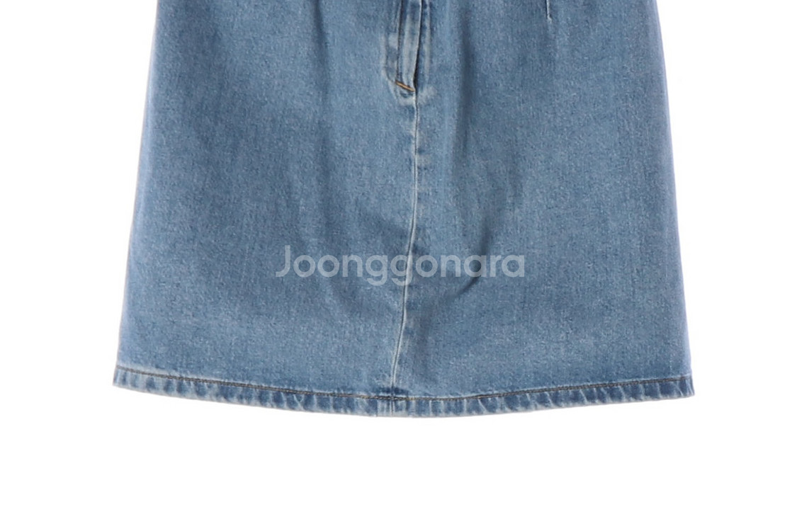 [S]앤아더스토리즈 미디 청치마 데님스커트--2