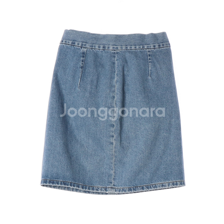 [S]앤아더스토리즈 미디 청치마 데님스커트--3