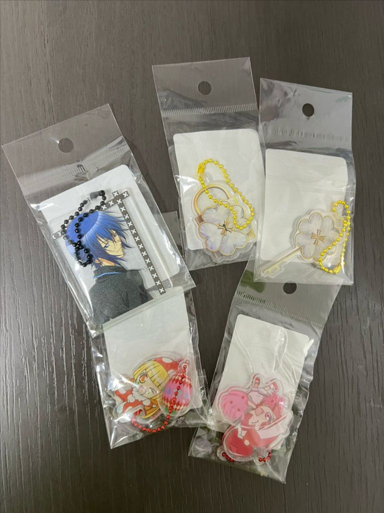 캐캐체 캐릭캐릭체인지 더키월드 험프티록&덤프티록&토마&수호신 키링 미개봉 일괄 이미지