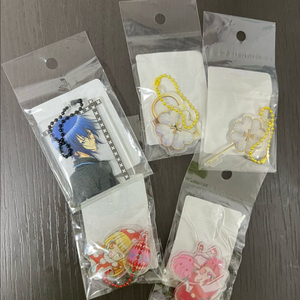 캐캐체 캐릭캐릭체인지 더키월드 험프티록&덤프티록&토마&수호신 키링 미개봉 일괄 이미지