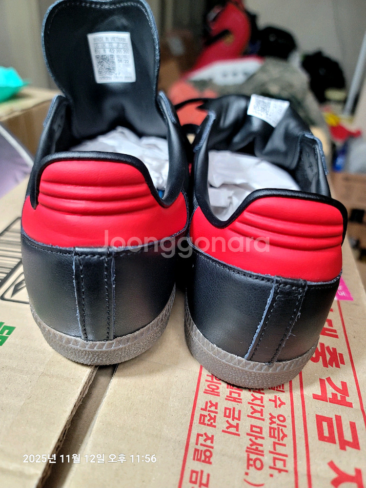 아디다스 맨체스터 유나이티드 삼바 265mm--1