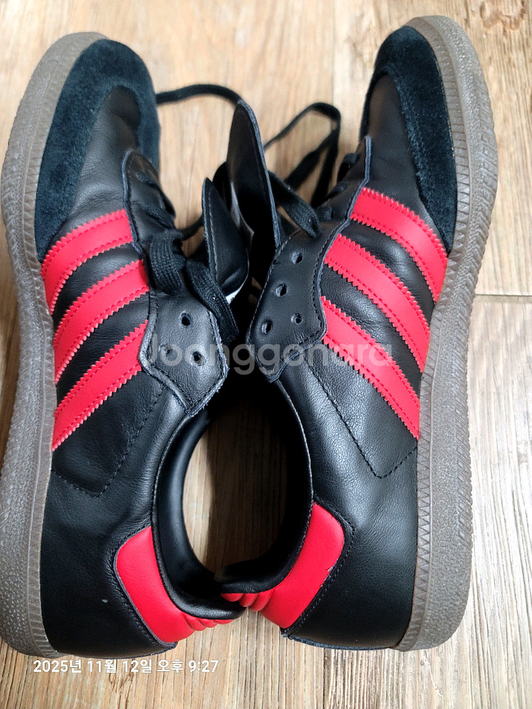 아디다스 맨체스터 유나이티드 삼바 265mm--3