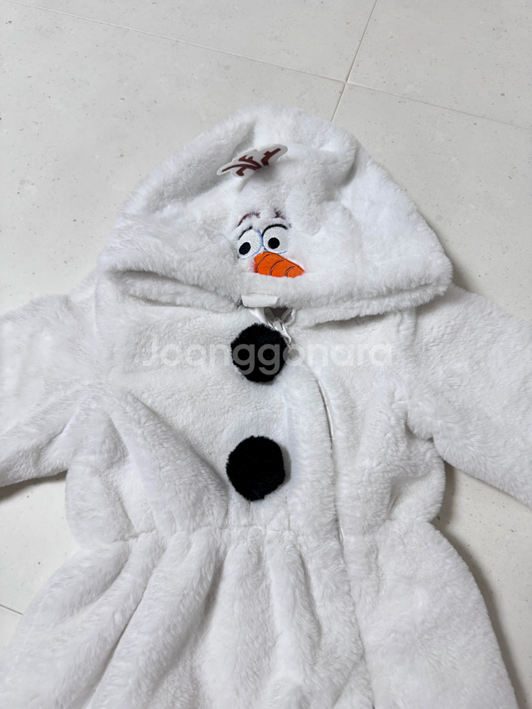 디즈니베이비 울라프 우주복 90--3