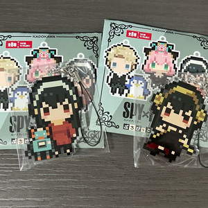 스파이 패밀리 요르 포저 쁘띠비토 도트 픽셀 키링 교환 및 판매 이미지