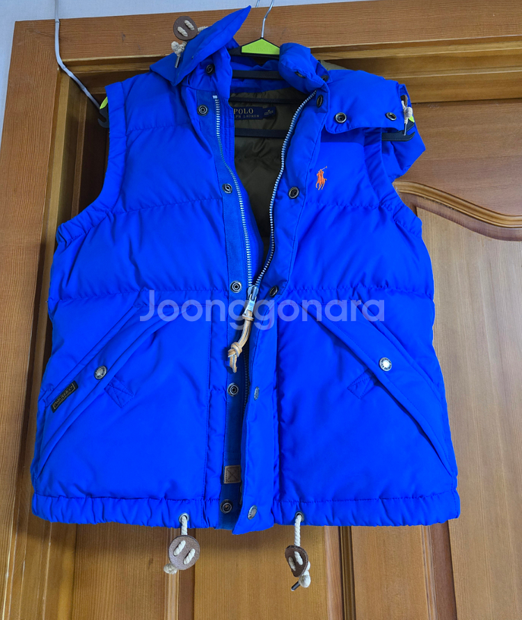 정품> 폴로 랄프로렌 패딩 조끼 M사이즈--0