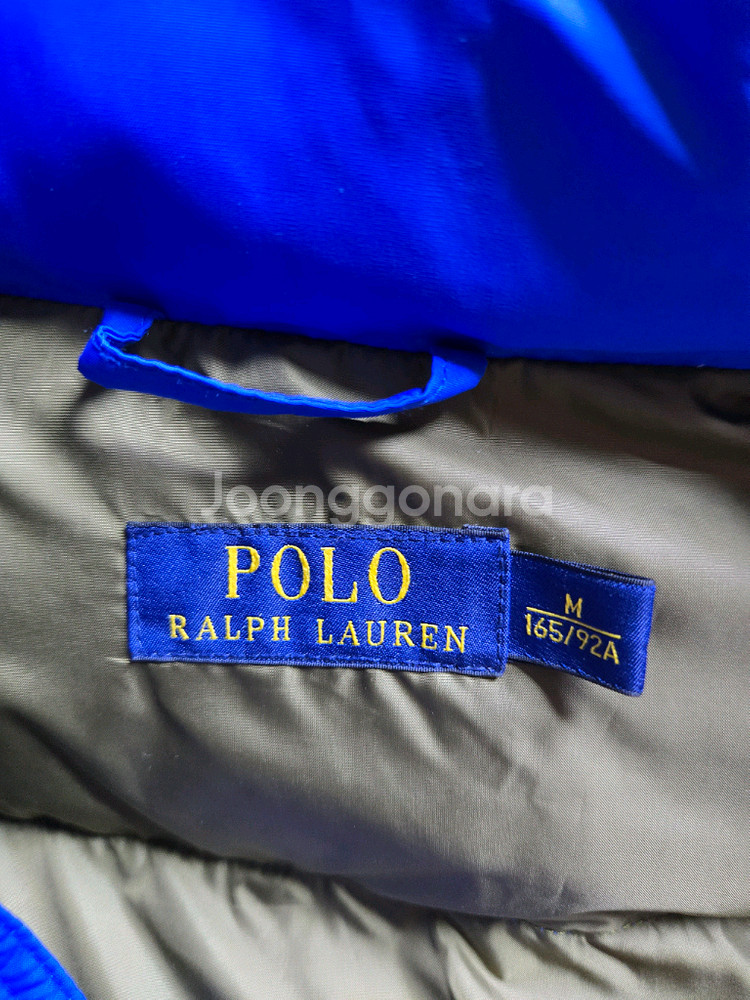 정품> 폴로 랄프로렌 패딩 조끼 M사이즈--2