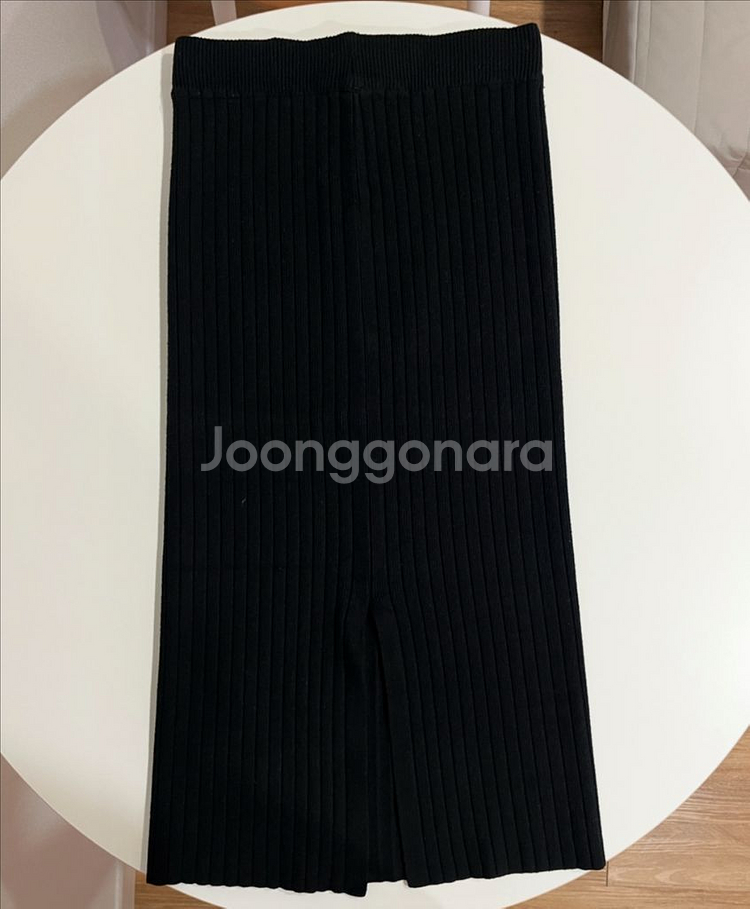 골지 밴딩 치마 롱스커트 총장약71--2