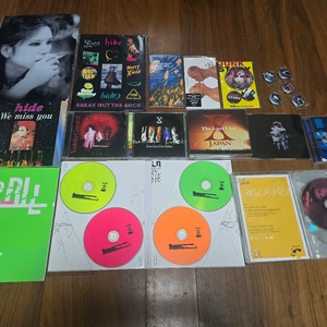 배송료포함 히데(hide),엑스재팬(xjapan) CD,DVD 라스트라이브 등 일괄판매