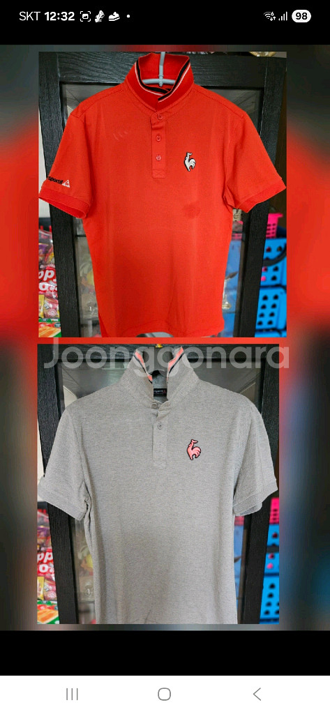 르꼬끄골프 pk셔츠 2벌 세트 L사이즈 100--0