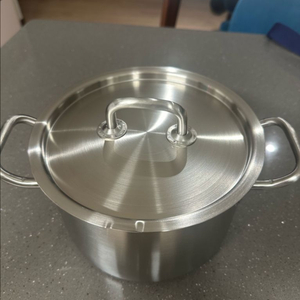 쿡에버 프로 프리미엄 통5중 스텐 양수냄비 20cm