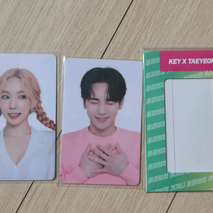 올리브영 태연 키 탱키 포토카드 판매