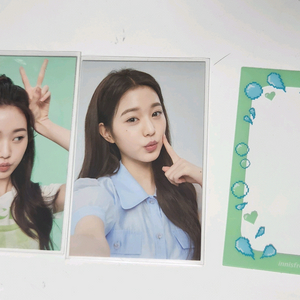 이니스프리 장원영 포토카드 포카 일괄 판매