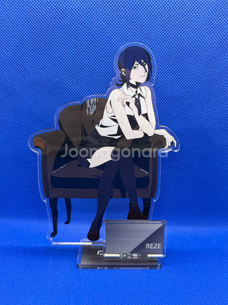 체인소맨 레제 일상 쇼파 아크릴 스탠드 한정미개봉--0