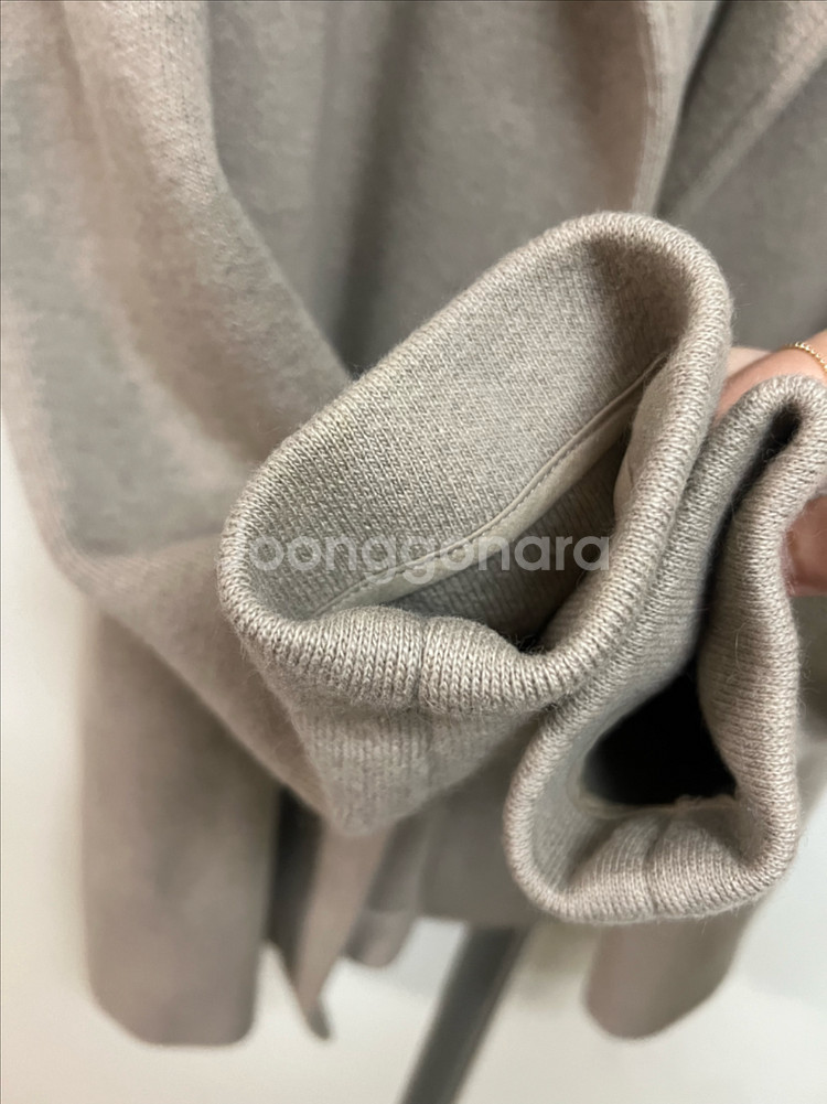 폴로 랄프로렌 울 앙고라 니트 자켓 오픈 가디건 오트밀 베이지 올드머니룩--14