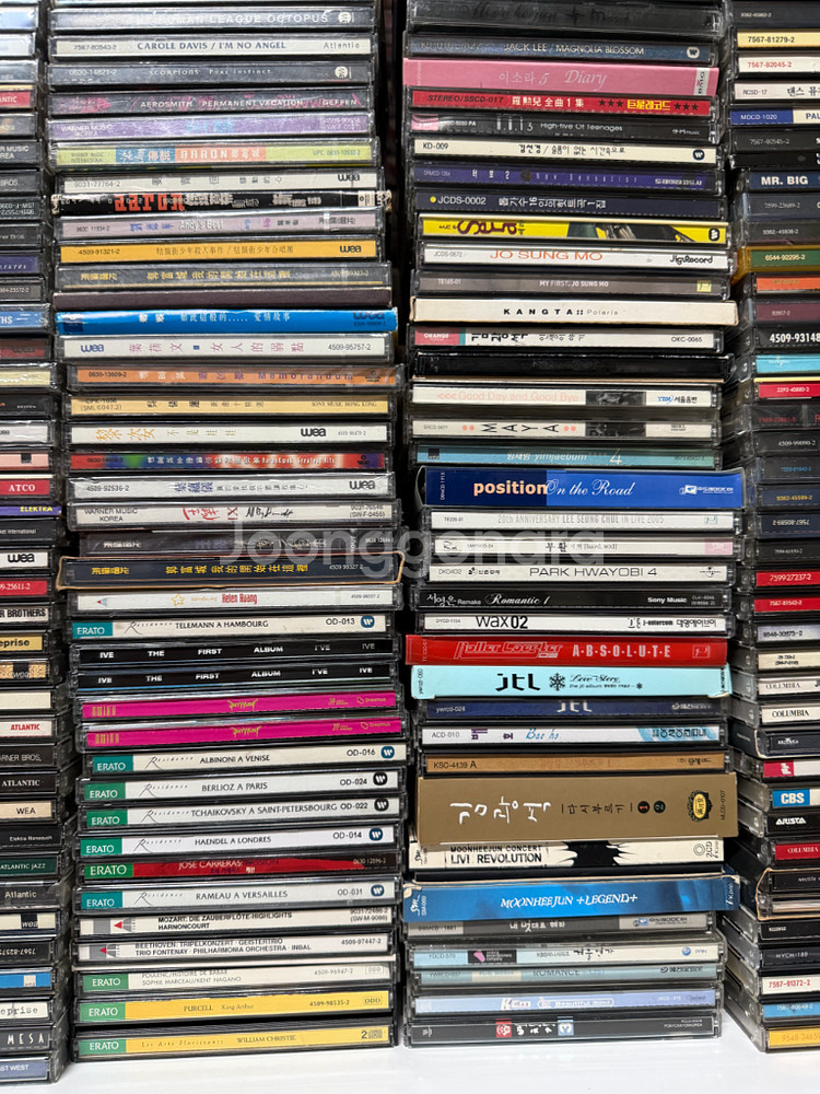 cd 음악 한국가요 팝송 홍콩 일본 클래식등 450여장--4