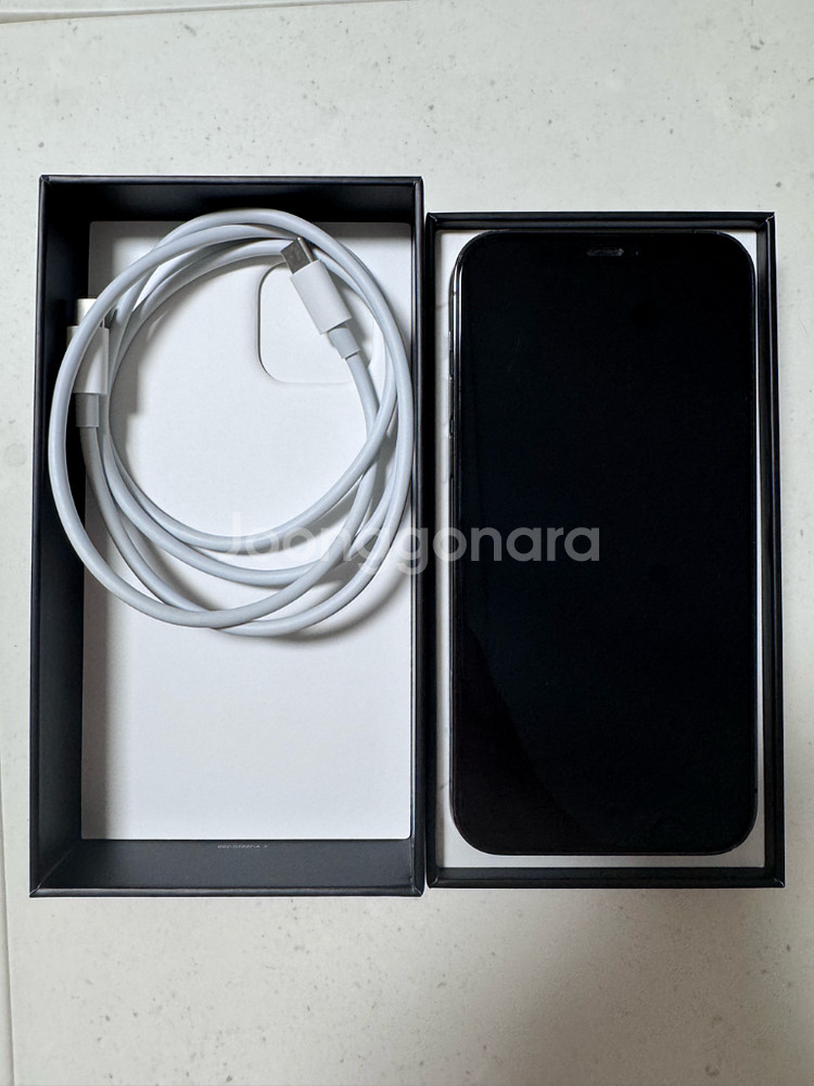 아이폰12프로 그라파이트 색상 256GB (배터리효율 85%)--0