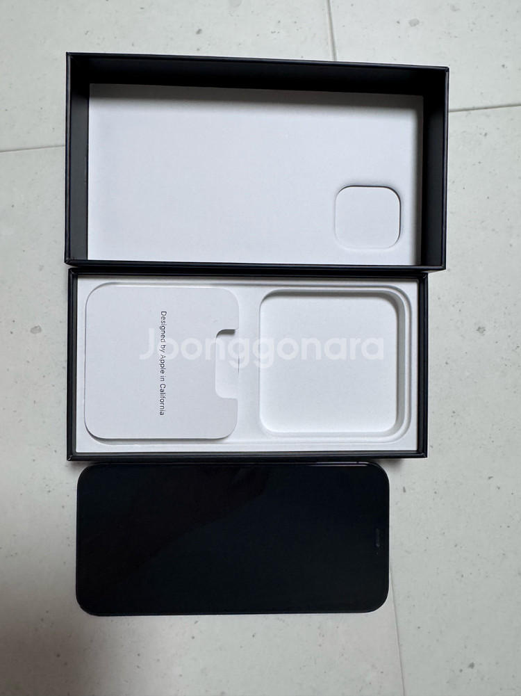 아이폰12프로 그라파이트 색상 256GB (배터리효율 85%)--1