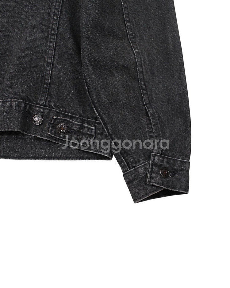 1980s 리바이스 75505-0259 흑청 데님 자켓 빈티지--6