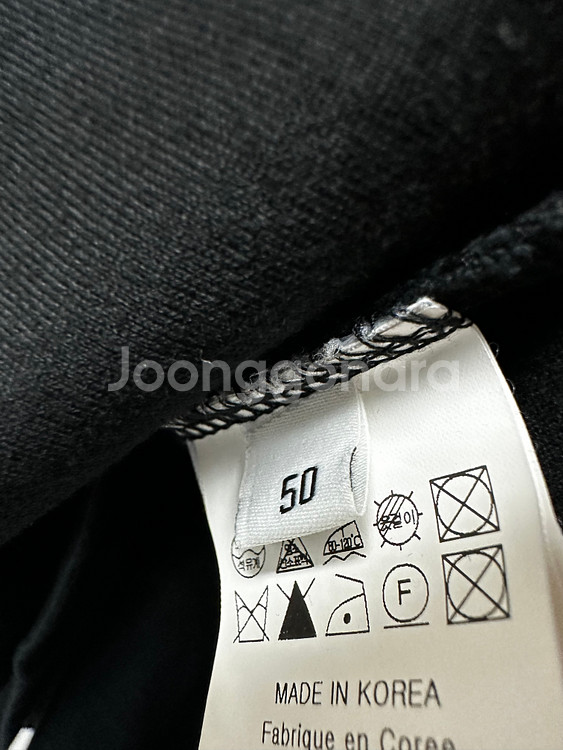 우영미 플라워 프린트 백로고 반팔티 ( 105 )--6