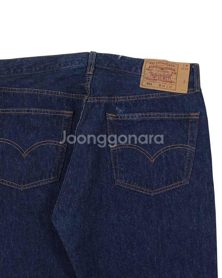 1996 USA 리바이스 501-0115 방축가공 데님 팬츠 빈티지 미국제--2