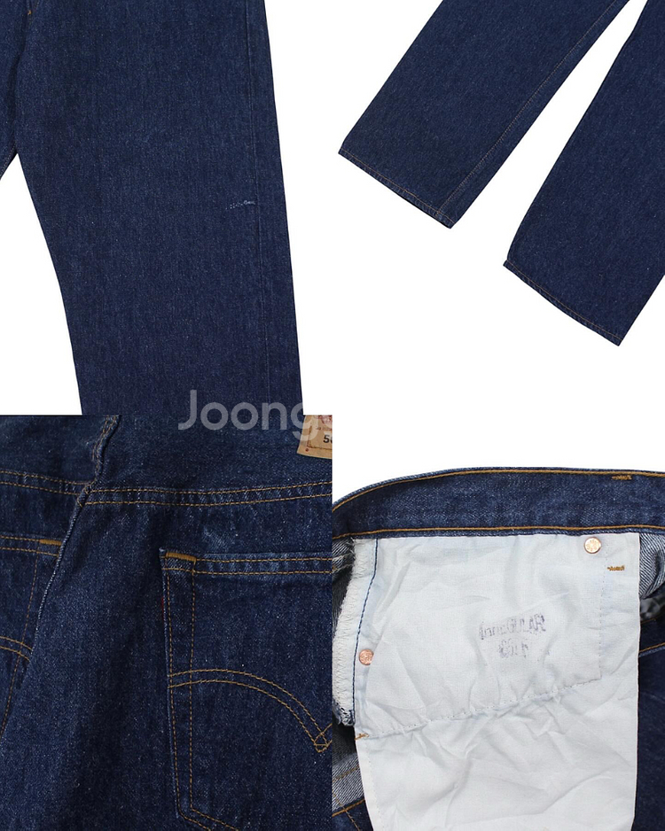 1996 USA 리바이스 501-0115 방축가공 데님 팬츠 빈티지 미국제--7