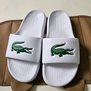 라코스테 라크로우 슬라이드 샌들