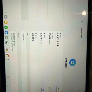 갤럭시탭 S10 fe+ 5G 256GB 실버