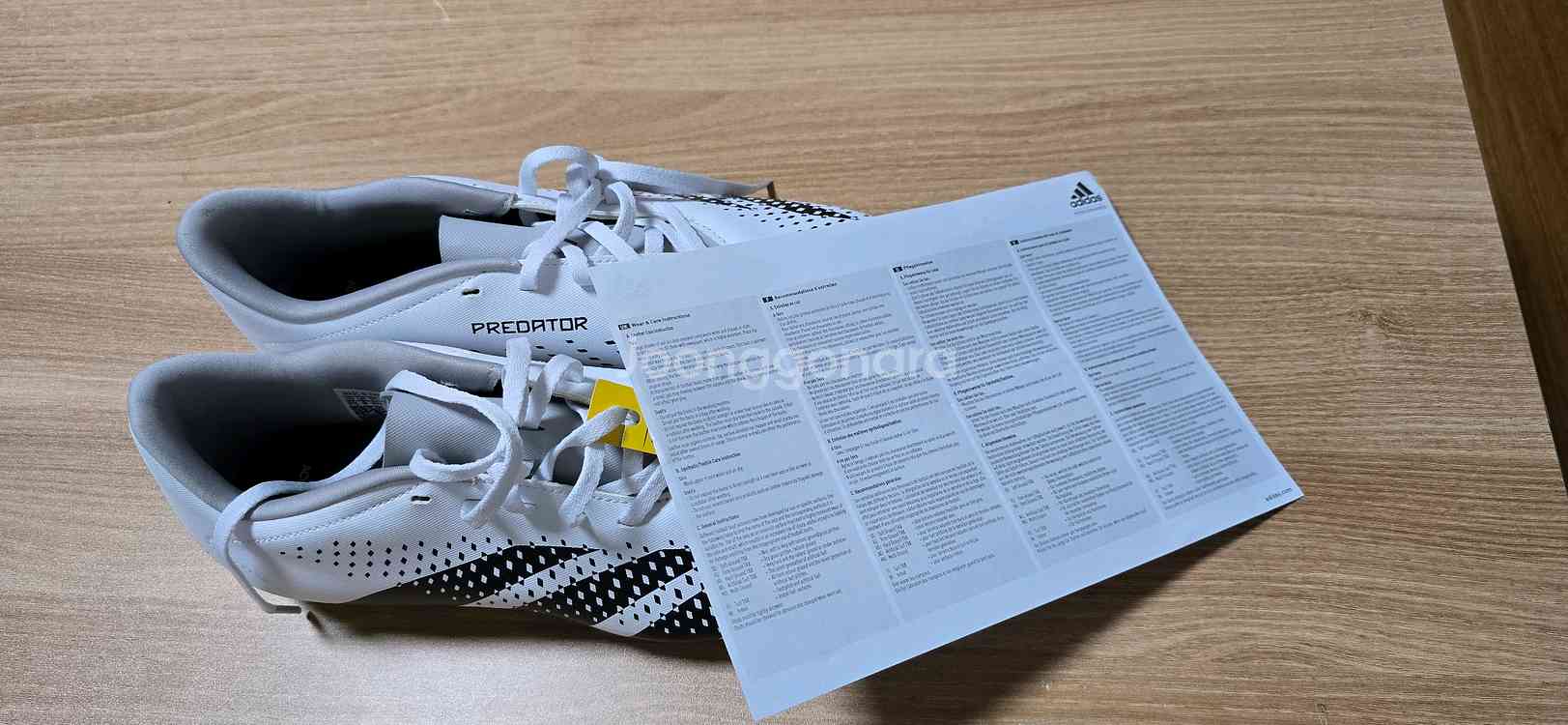 아디다스 [매장정품] 축구화 프레데터 애큐러시.4 FGL GZ0013레몬 275--3