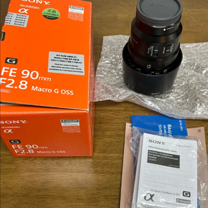 소니 FE 90mm F2.8 macro G OSS