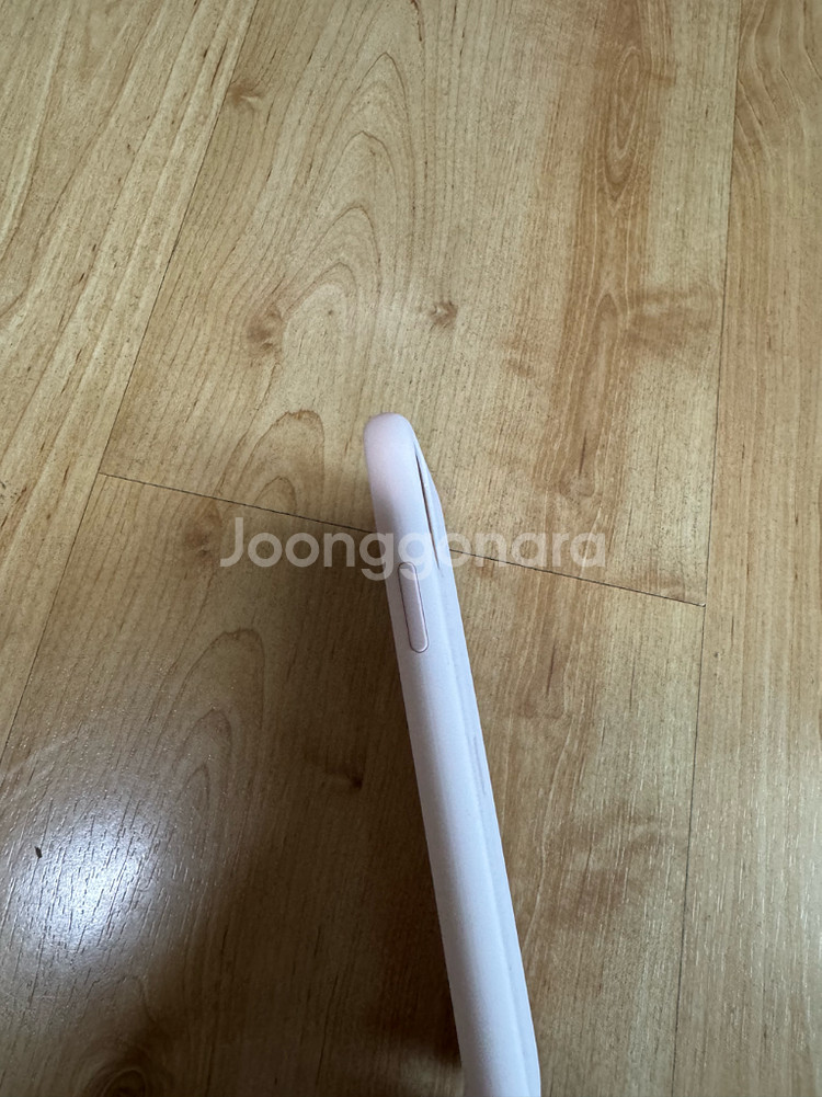 아이폰 11 프로 실리콘케이스 핑크--3