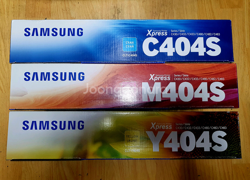 (미개봉 정품) 삼성 칼라 레이저 토너--0