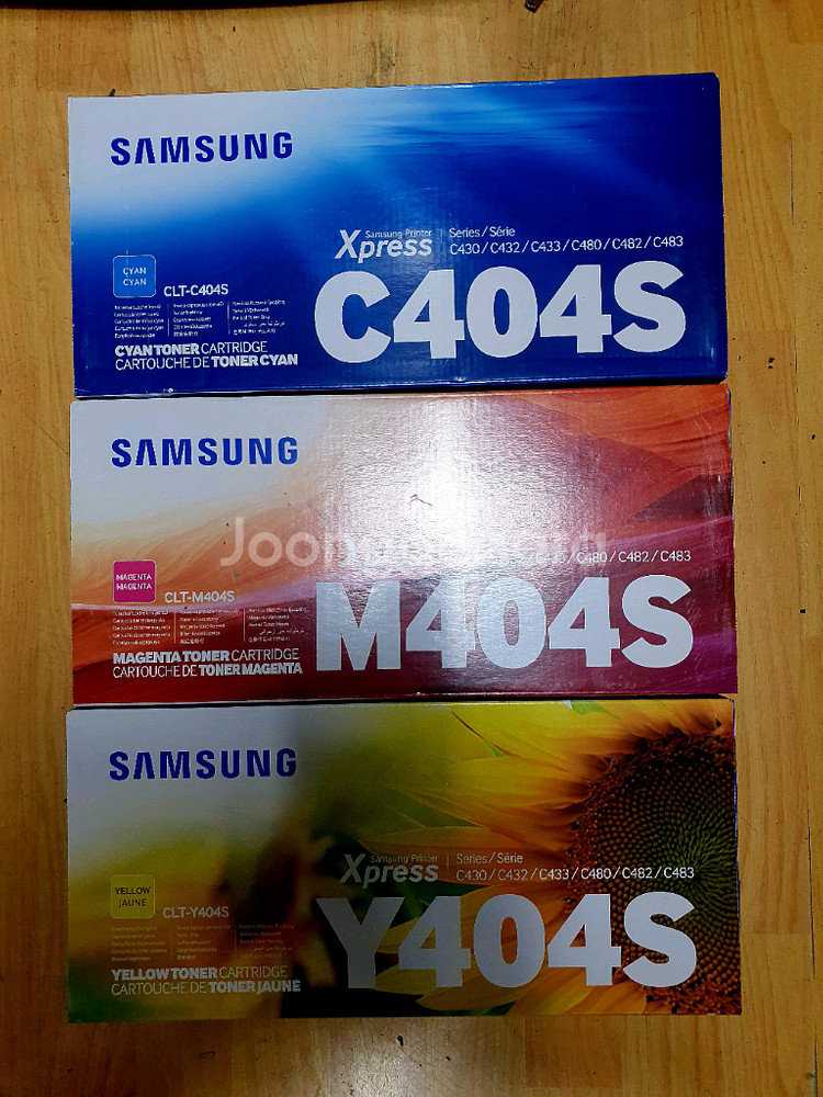 (미개봉 정품) 삼성 칼라 레이저 토너--1