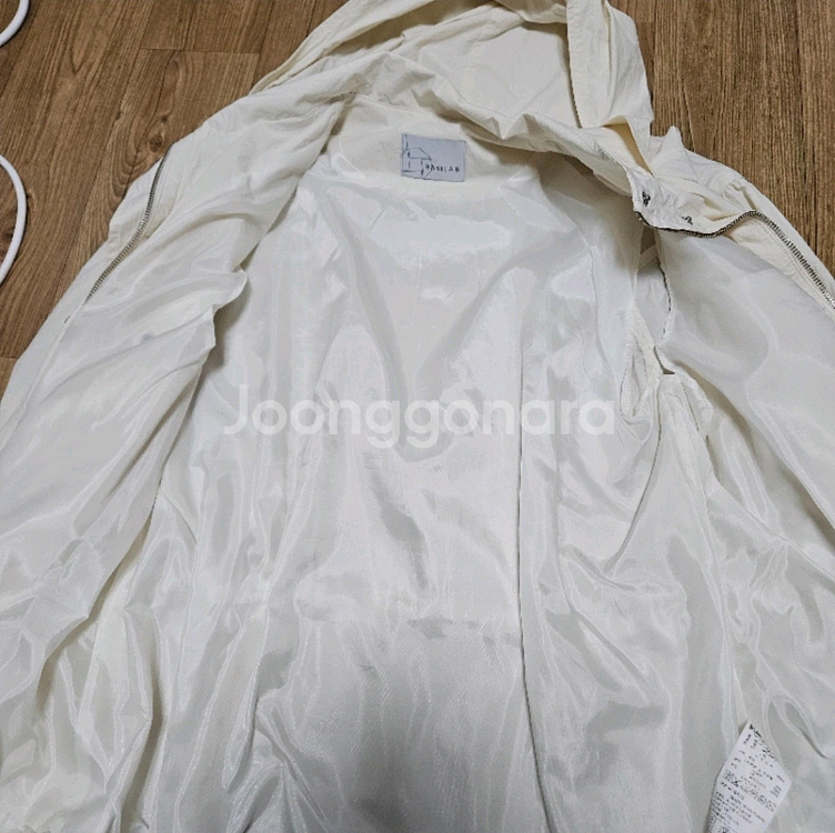 바닐라비 후드 바람막이 자켓 90--2