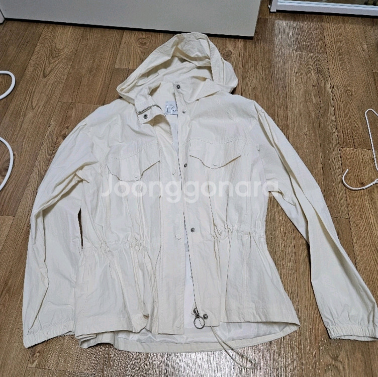 바닐라비 후드 바람막이 자켓 90--0