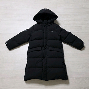 뉴발란스키즈 롱패딩 덕다운점퍼 블랙 130 판매합니다.