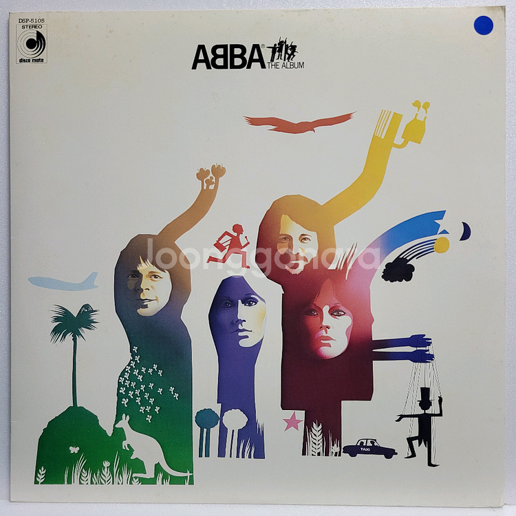 (일본/LP) 아바 ABBA - The Album--0