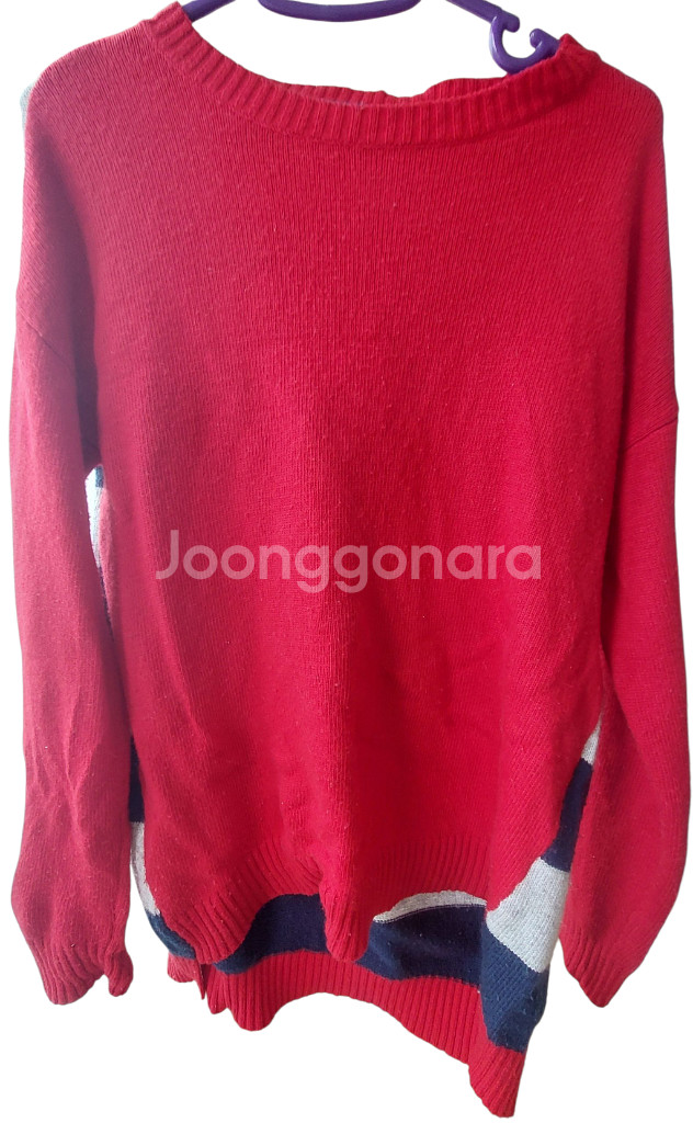 유니온베이 스트라이프 니트 스웨터--1