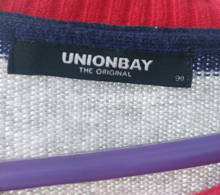 유니온베이 스트라이프 니트 스웨터--2