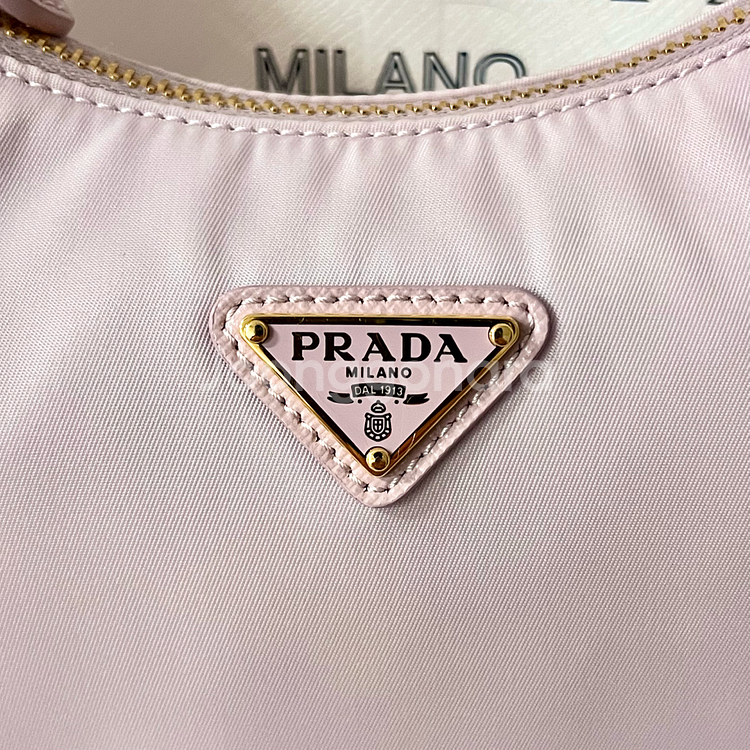 프라다 리에디션 2005 리나일론 미니백 호보백 가방 핑크--5