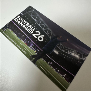 풋볼매니저 FM26 스팀 코드