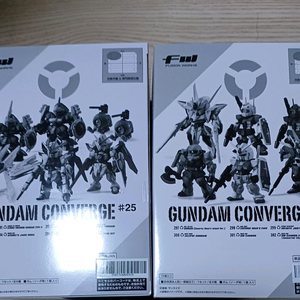 미개봉 건담 컨버지 25탄,26탄