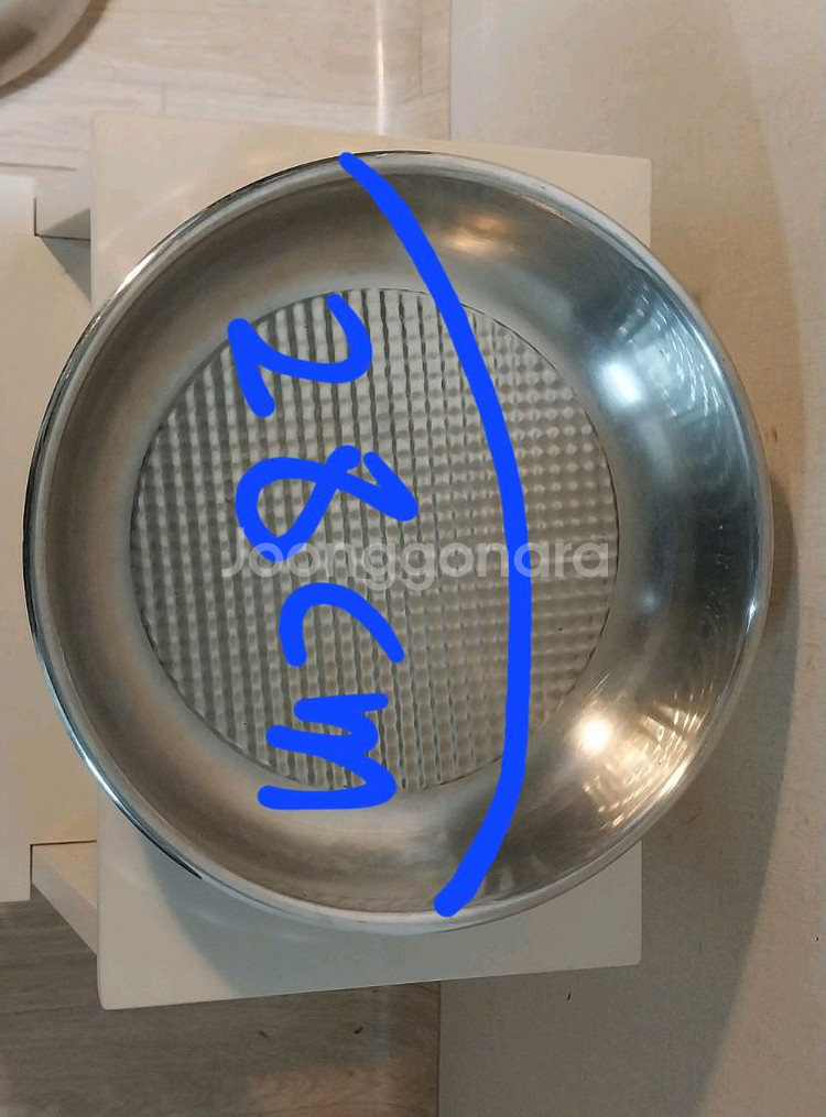 (중고하자)휘슬러 웍 팝니다.(28cm)--8