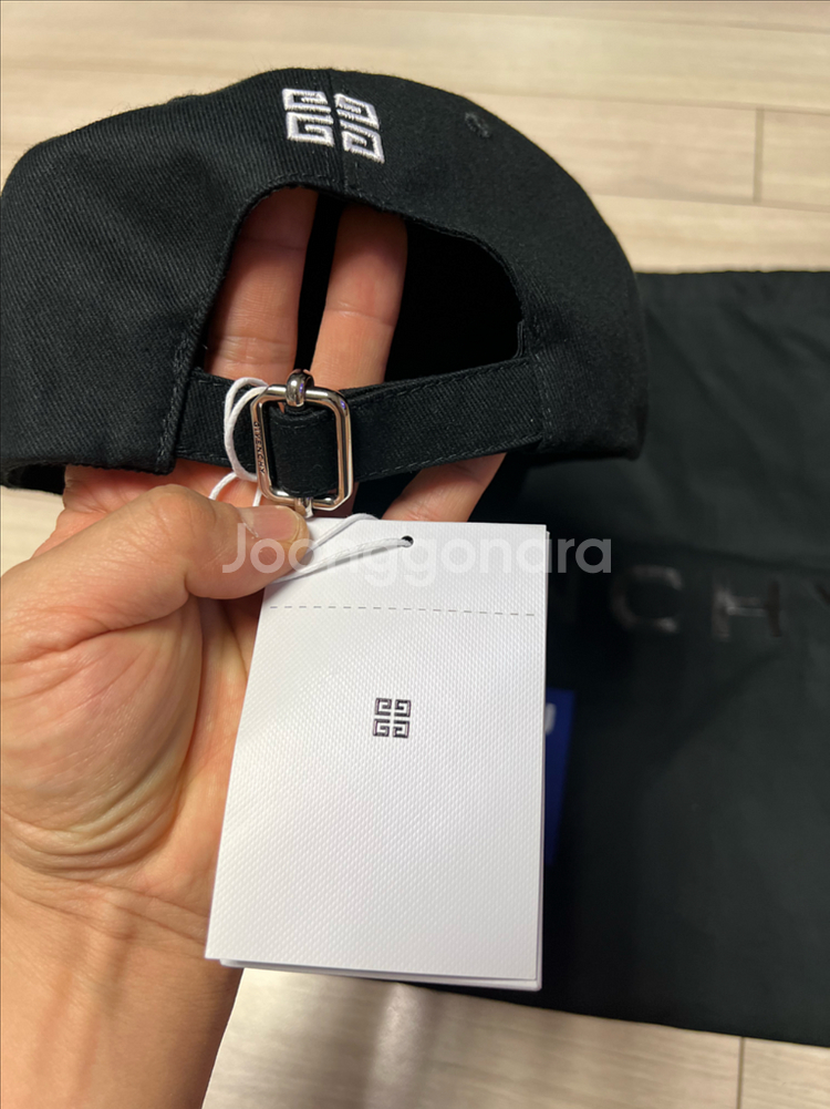 지방시 로고 볼캡--2