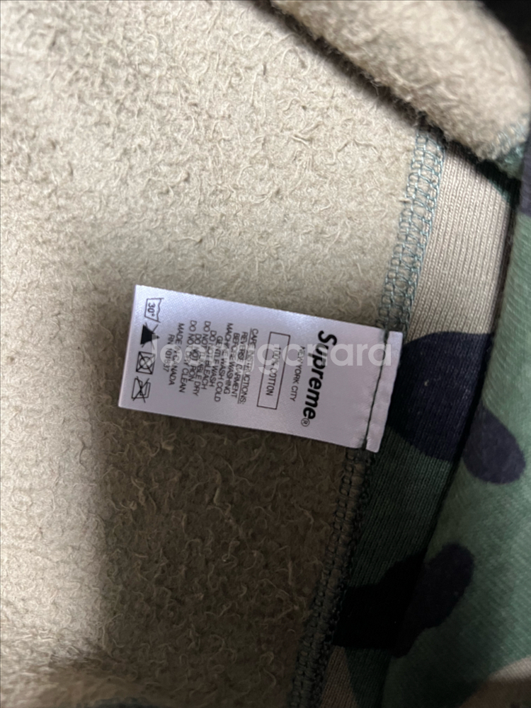 슈프림 스와로브스키 S 로고 후드티(L)--4