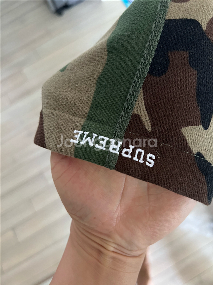 슈프림 스와로브스키 S 로고 후드티(L)--7