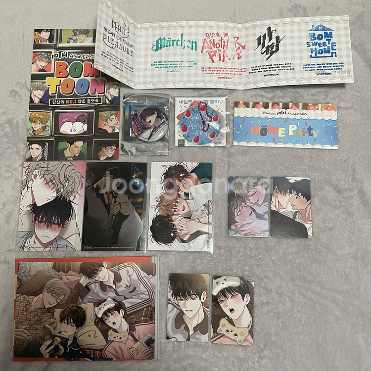 봄툰 팝업 특전 물가의 밤 페이백 원룸 조교님 새디스틱 뷰티 배꽃 피는 사랑 꽃이 지는 연못 러브 올 플레이 인화사--0